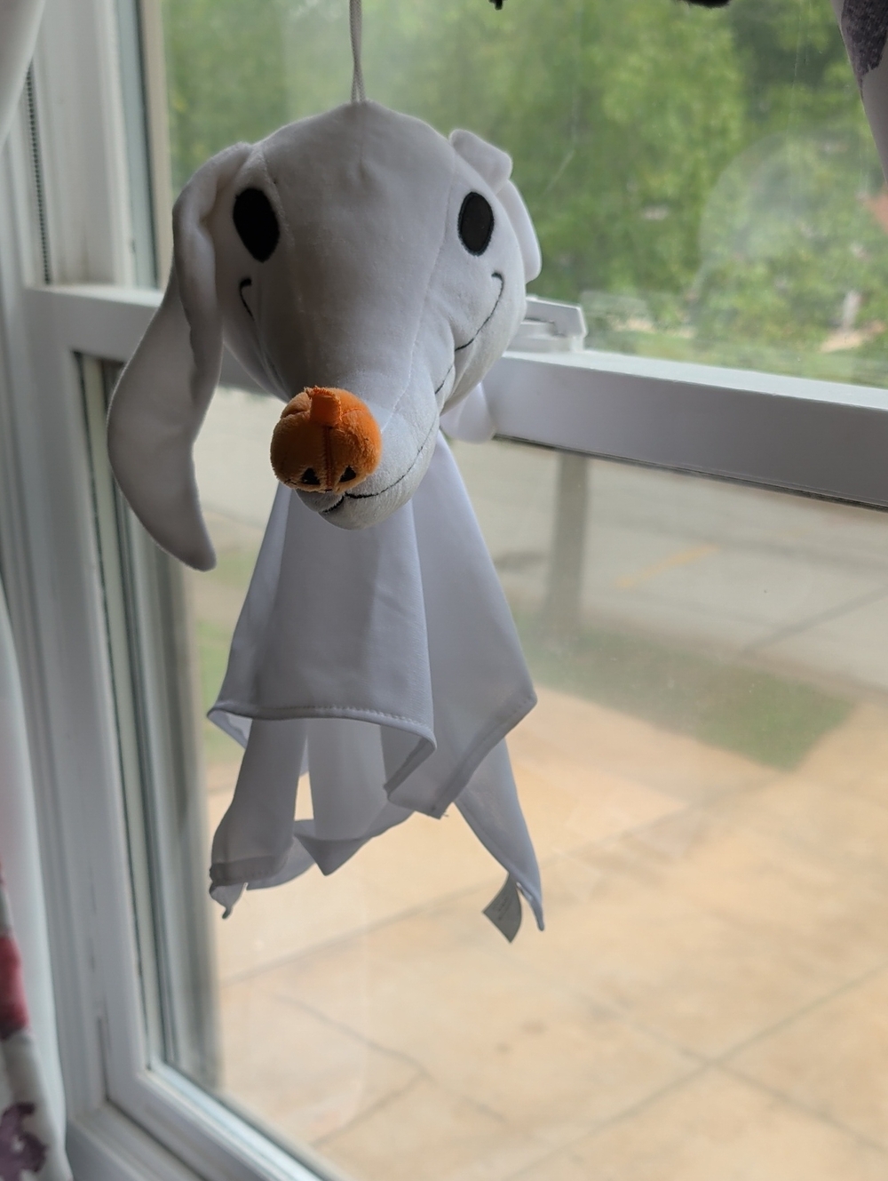 Vintage Nightmare Before Christmas "Zero" The Dog Hanging Plush